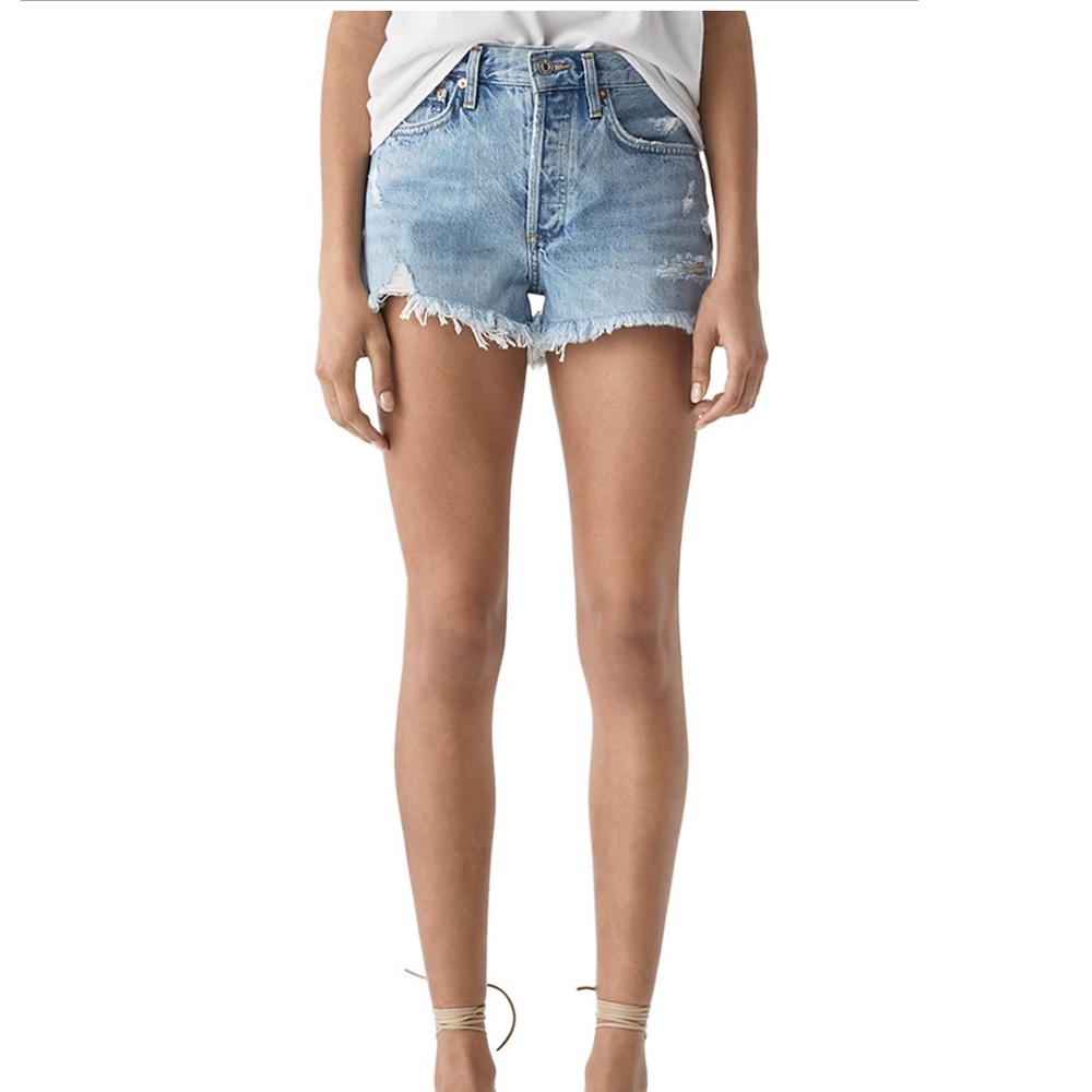 AGolde Parker Swapmeet Shorts Size 31